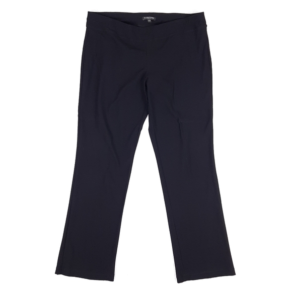 Eileen Fisher Pants - Eileen Fisher Washable Stretch Crepe Straight Pant pull on ankle minimalist